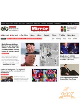 Sunday Mirror.THE星期日镜报(英国)