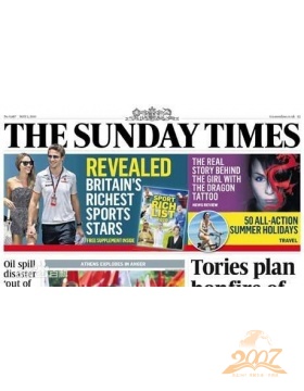 星期日泰晤士报 Sunday Times(英国)