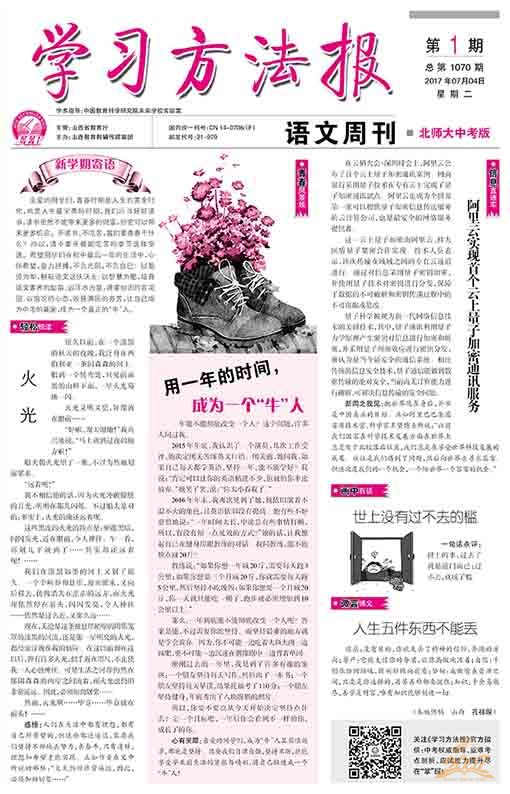 学习方法报语文周刊北师大中考版