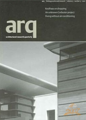 ARQ:Architectural Research Quarterly建筑研究季刊英国